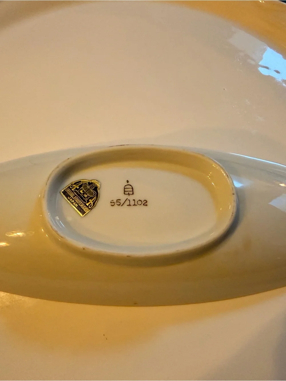 Royal Vienna Arnart Imports Relish Dish, Courting Couples - c.1950+